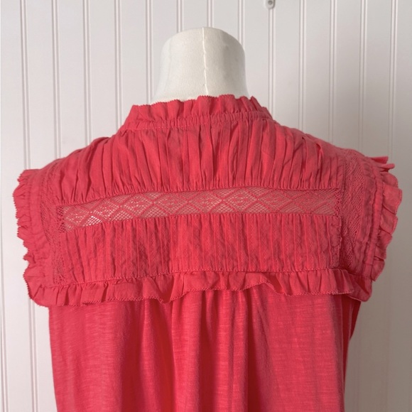 Boden Women Sleeveless Ruffled‎ neckline Blouse Size 12 - Picture 7 of 12